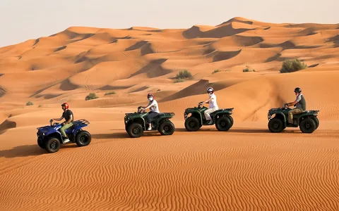 Red Dunes Evening Desert Safari With Quad Biking